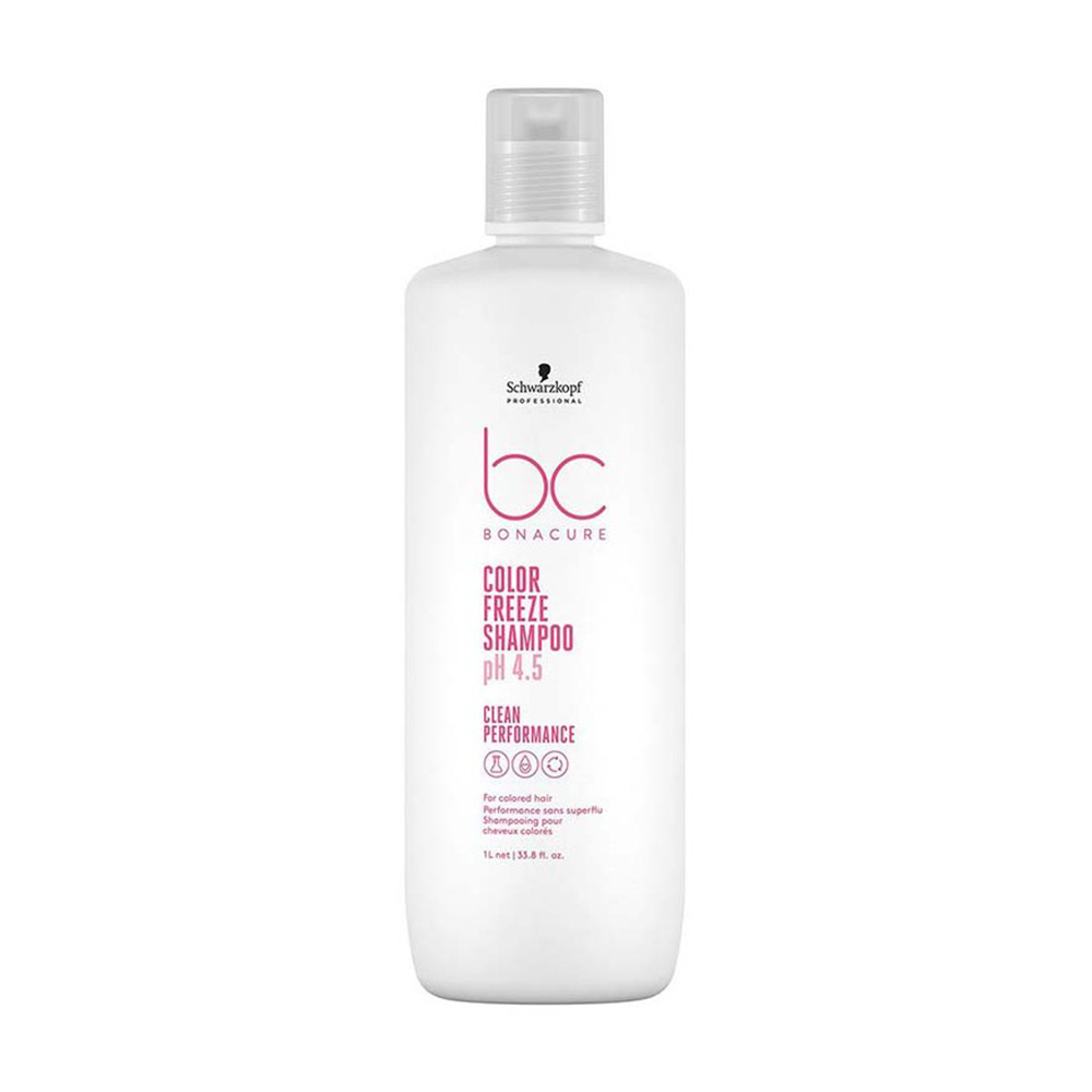 Шампунь Schwarzkopf Professional BC Bonacure Color Freeze Shampoo pH 4.5 для фарбованого волосся, 1 л