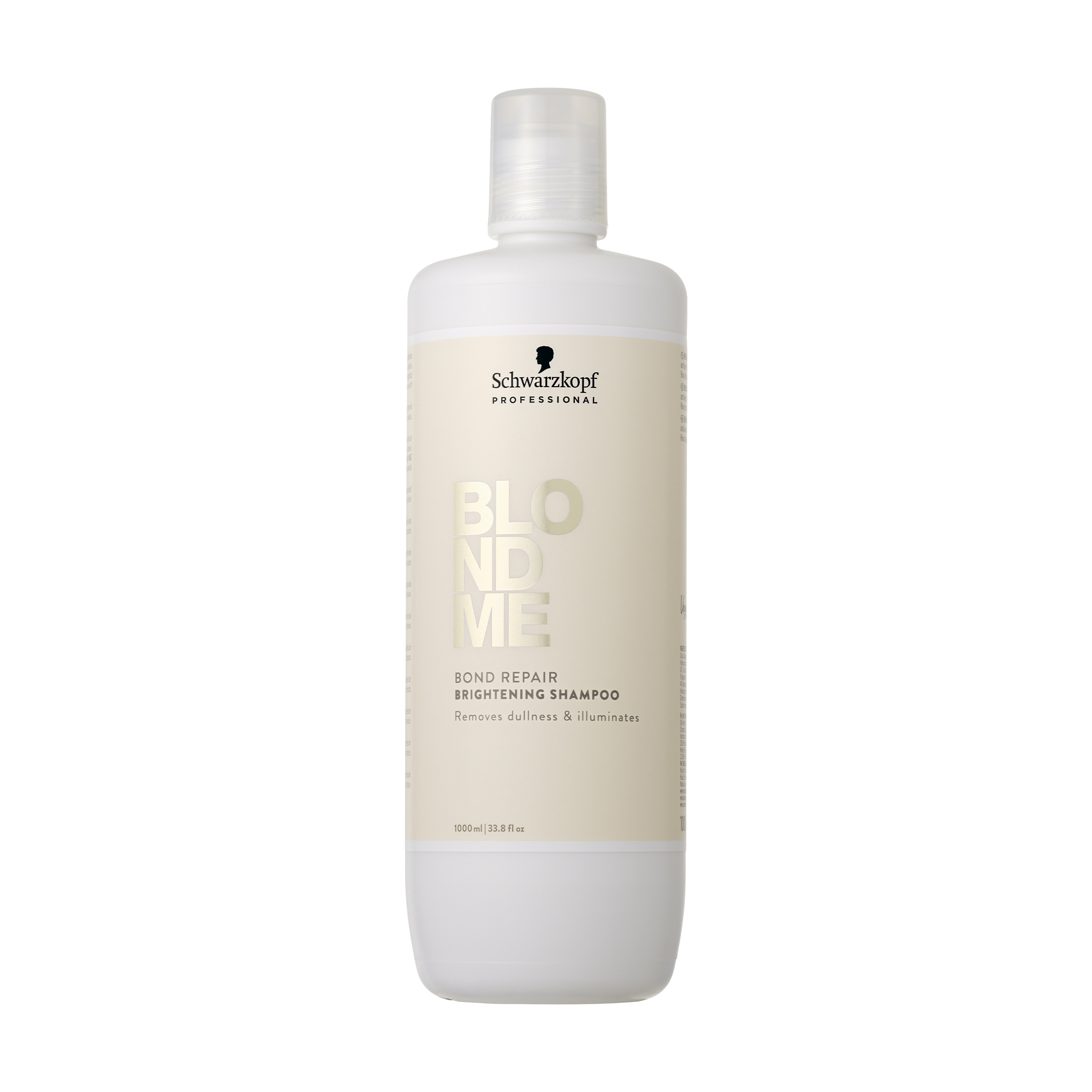 Шампунь Schwarzkopf Professional BlondMe Bond Repair Brightening Shampoo для візуального освітлення волосся, 1 л