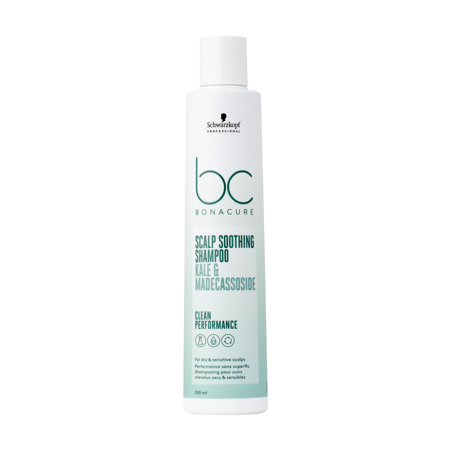Заспокійливий шампунь Schwarzkopf Professional BC Bonacure Scalp Soothing Shampoo для сухої та чутливої шкіри голови, 250 мл